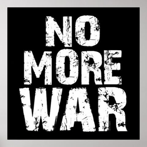 No more war